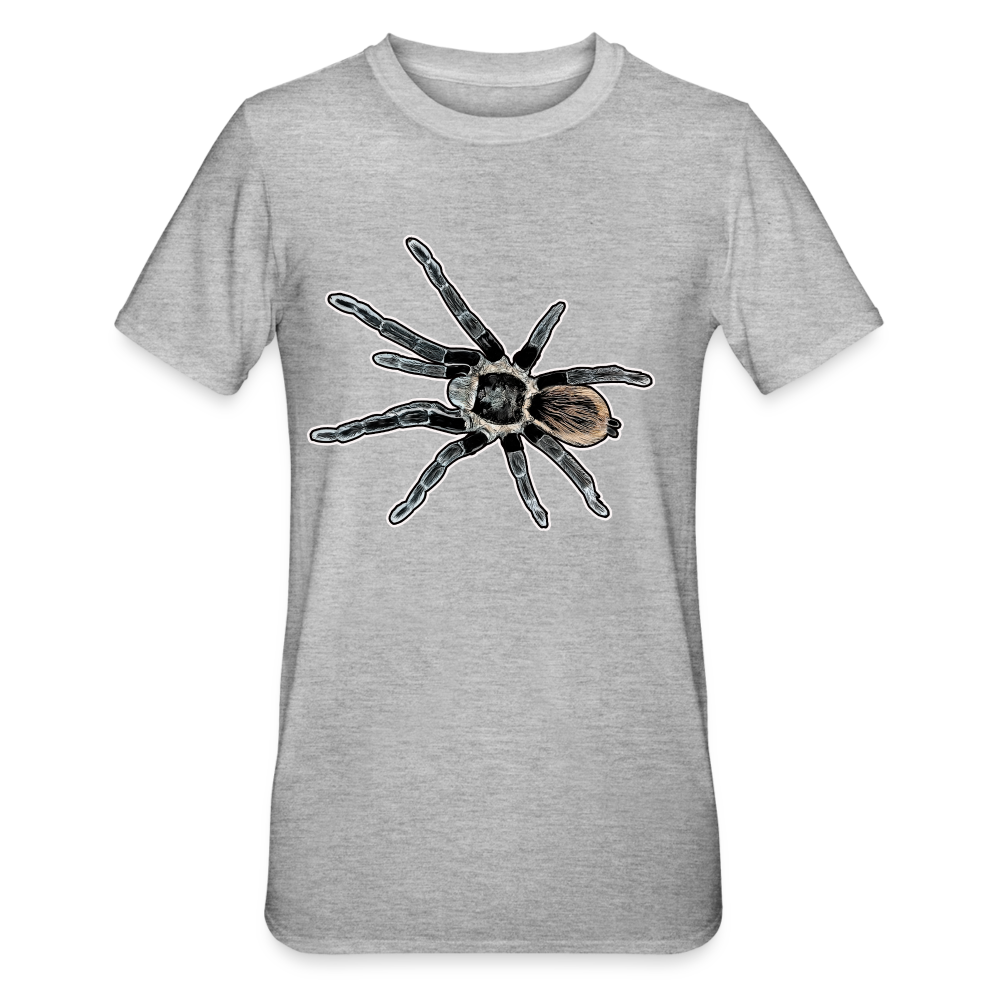 Unisex T-Shirt Tliltocatl vagans - Grau meliert