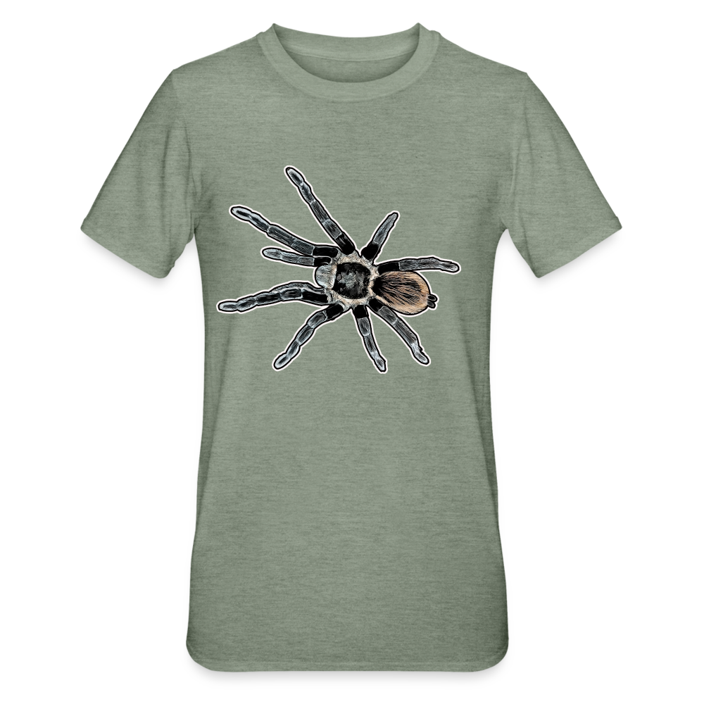 Unisex T-Shirt Tliltocatl vagans - Militärgrün meliert