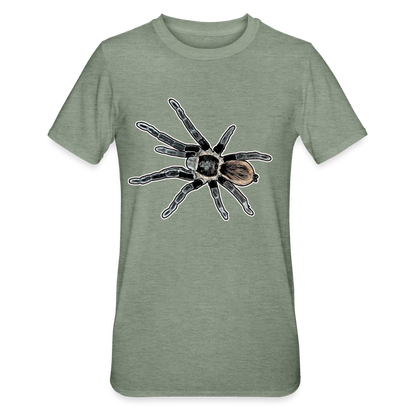 Unisex T-Shirt Tliltocatl vagans - Militärgrün meliert