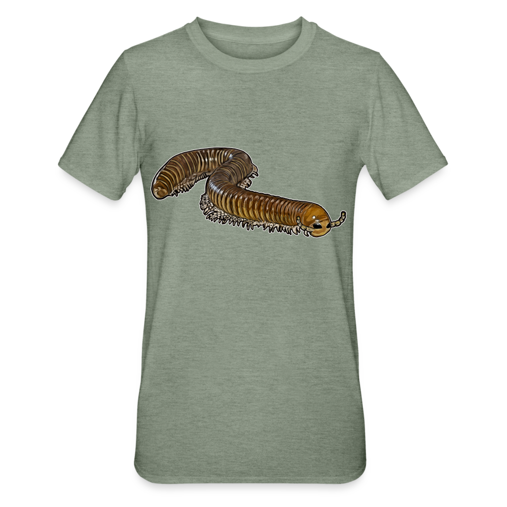 Unisex T-Shirt Telodeinopus aoutii - Militärgrün meliert