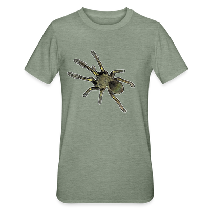 Unisex T-Shirt Ephebopus murinus - Militärgrün meliert