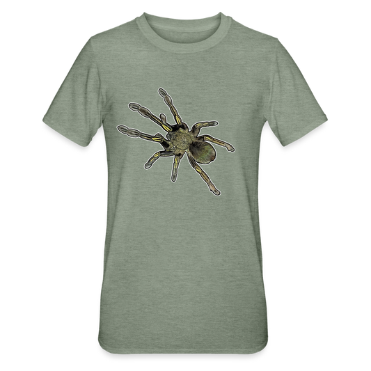 Unisex T-Shirt Ephebopus murinus - Militärgrün meliert