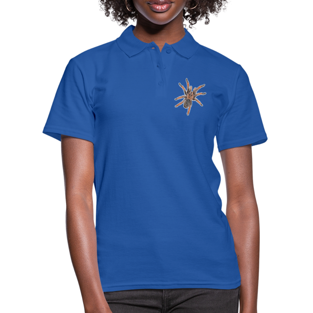 Frauen Polo Shirt Brachypelma emilia - Royalblau