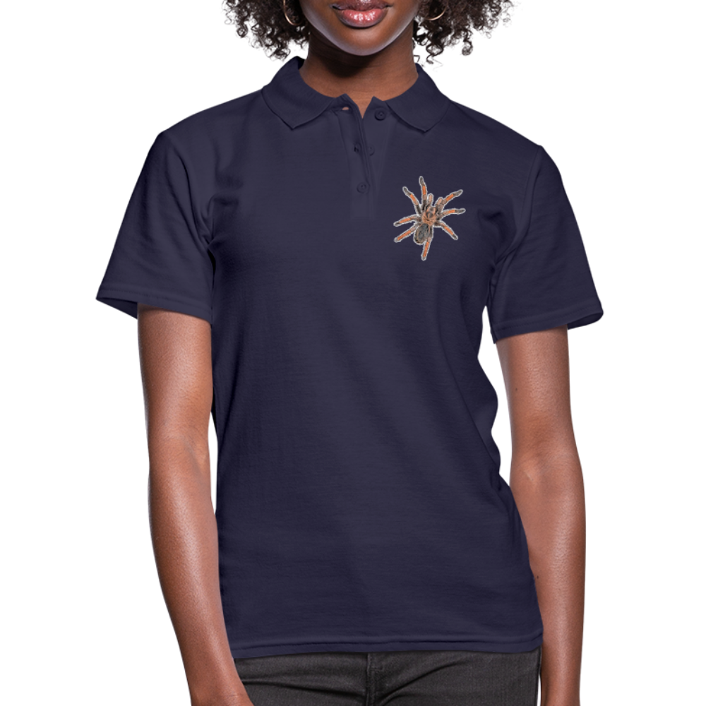 Frauen Polo Shirt Brachypelma emilia - Navy