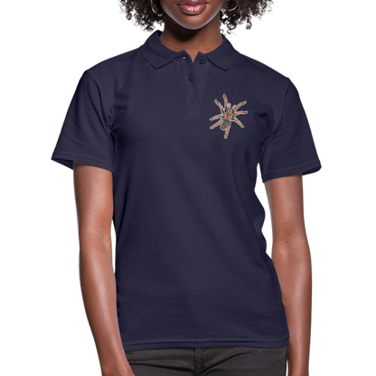 Frauen Polo Shirt Brachypelma emilia - Navy