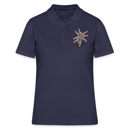 Frauen Polo Shirt Brachypelma emilia - Navy