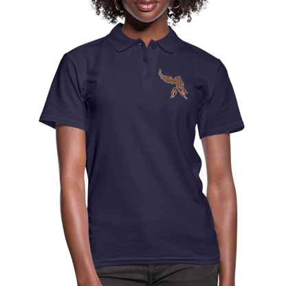 Frauen Polo Shirt Phyllocrania paradoxa male - Navy