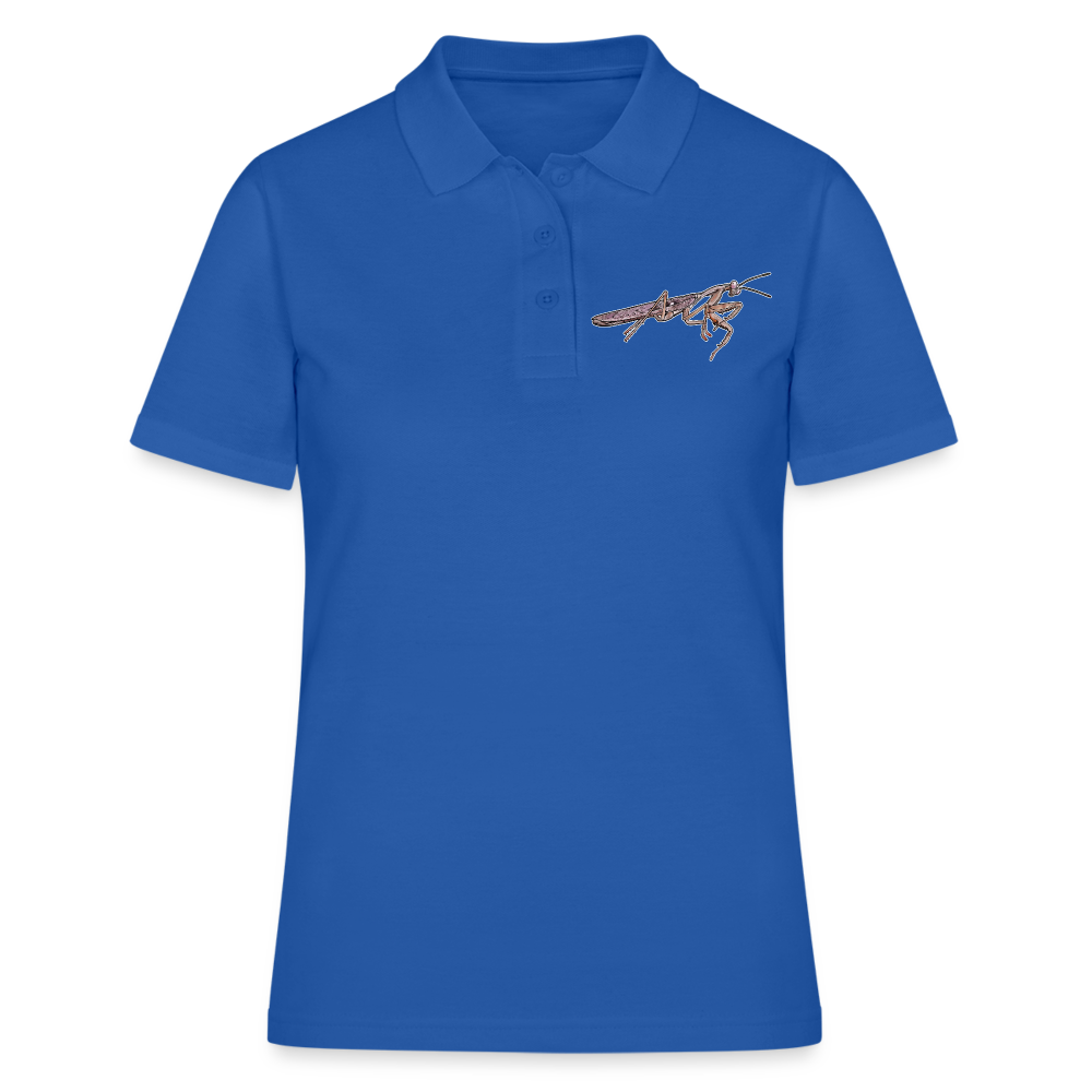 Frauen Polo Shirt Rhombodera kirbyi male - Royalblau