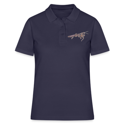 Frauen Polo Shirt Rhombodera kirbyi male - Navy