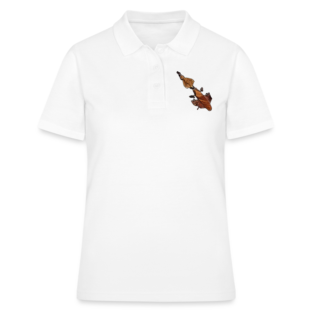 Frauen Polo Shirt Phyllocrania paradoxa female - weiß