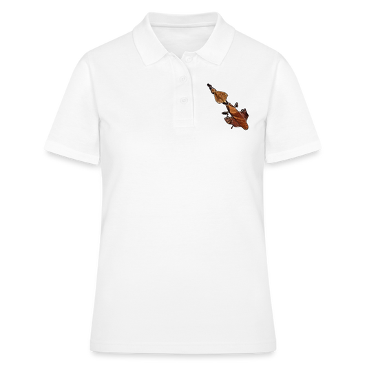 Frauen Polo Shirt Phyllocrania paradoxa female - weiß