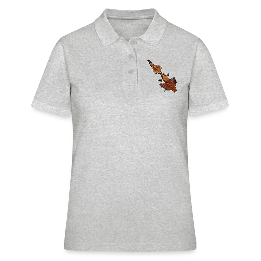 Frauen Polo Shirt Phyllocrania paradoxa female - Grau meliert