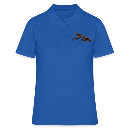 Frauen Polo Shirt Phyllocrania paradoxa female 2 - Royalblau