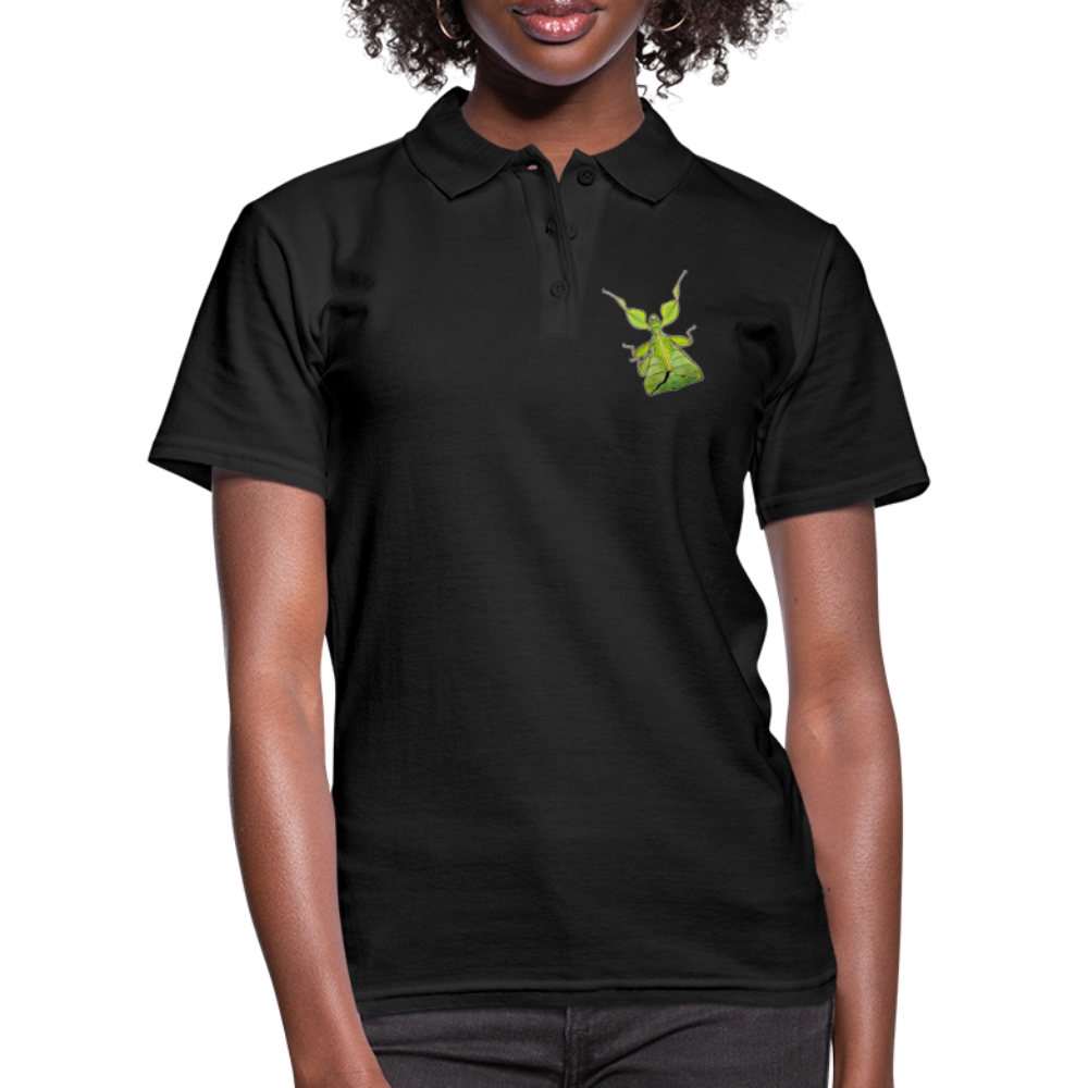 Frauen Polo Shirt Phyllium philippinicum female - Schwarz