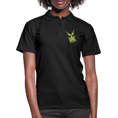 Frauen Polo Shirt Phyllium philippinicum female - Schwarz