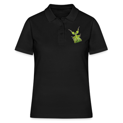 Frauen Polo Shirt Phyllium philippinicum female - Schwarz