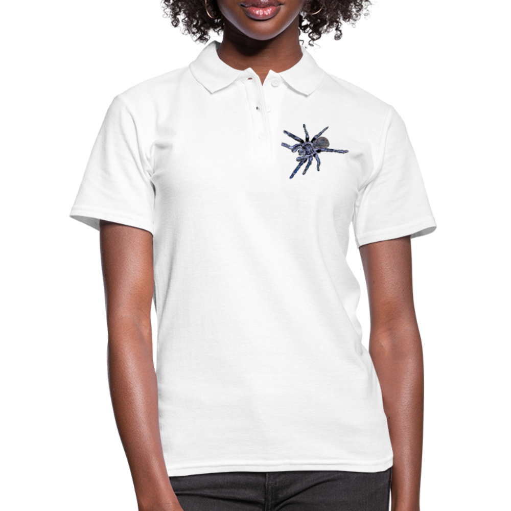 Frauen Polo Shirt Pterinopelma sazimai - weiß