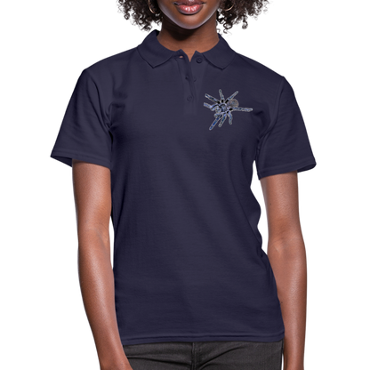 Frauen Polo Shirt Pterinopelma sazimai - Navy