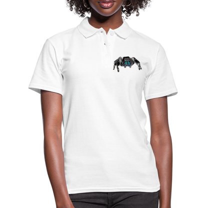 Frauen Polo Shirt Phidippus regius Everglades male - weiß