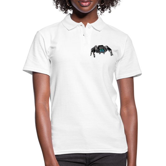 Frauen Polo Shirt Phidippus regius Everglades male - weiß