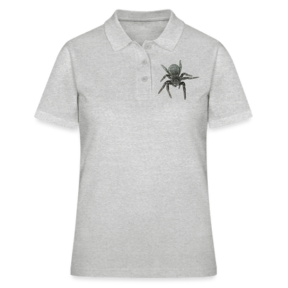Frauen Polo Shirt Eresus walckenaeri - Grau meliert