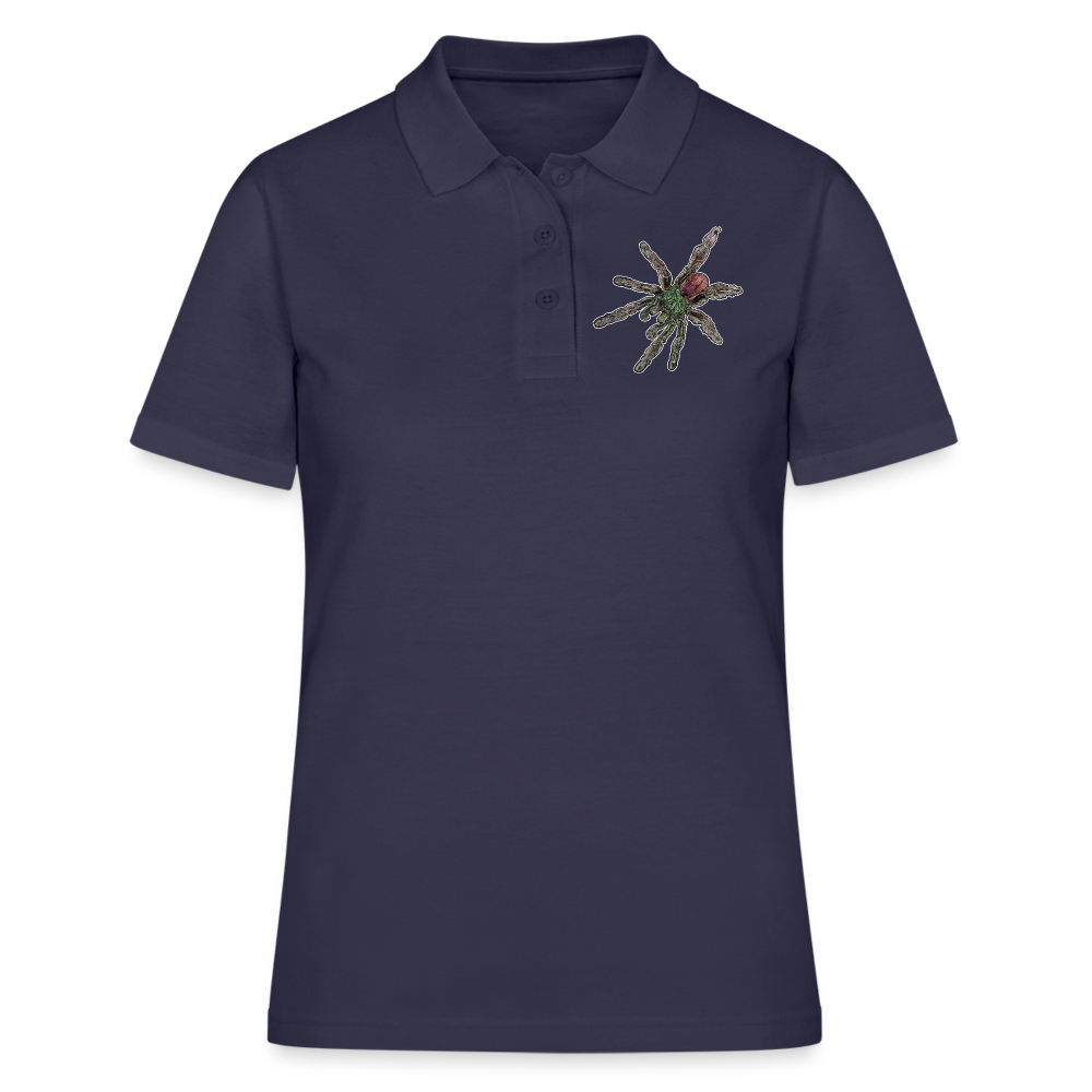 Frauen Polo Shirt Caribena versicolor - Navy