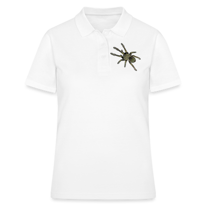 Frauen Polo Shirt Ephebopus murinus - weiß