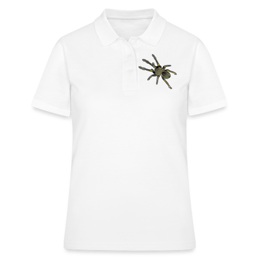 Frauen Polo Shirt Ephebopus murinus - weiß
