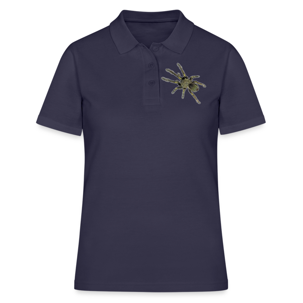 Frauen Polo Shirt Ephebopus murinus - Navy