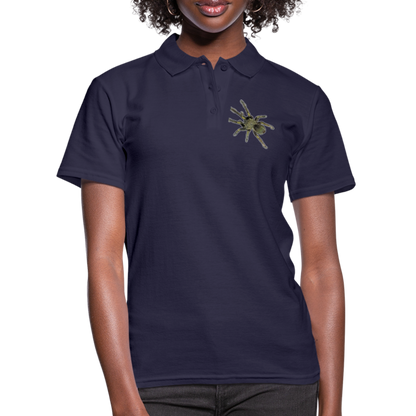 Frauen Polo Shirt Ephebopus murinus - Navy