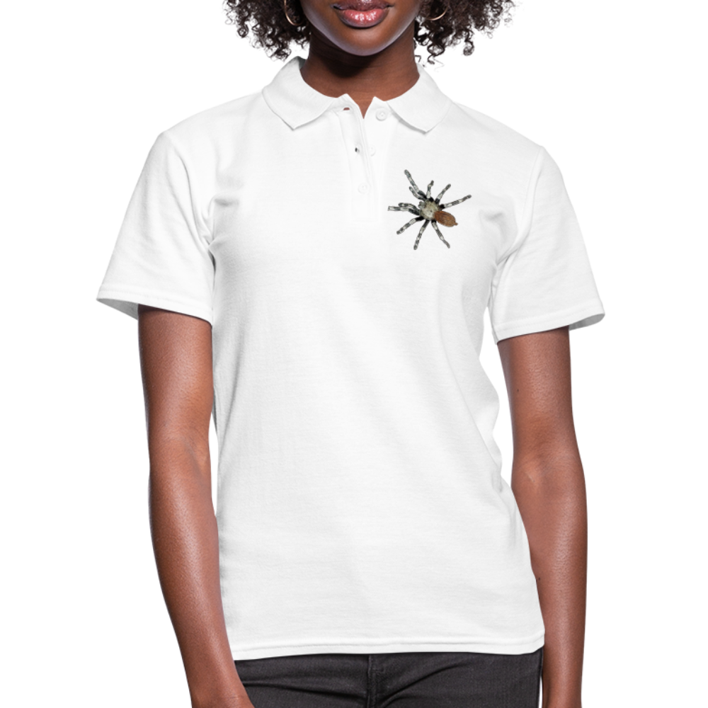 Frauen Polo Shirt Nhandu chromatus - weiß