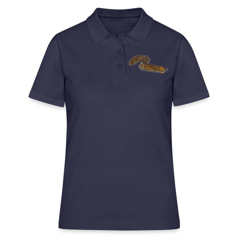 Frauen Polo Shirt Telodeinopus aoutii - Navy