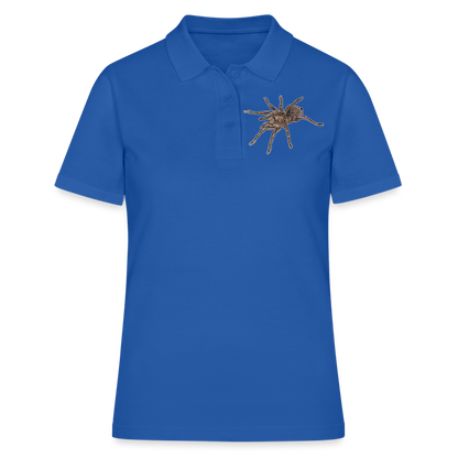 Frauen Polo Shirt Theraphosa stirmi juvenile - Royalblau