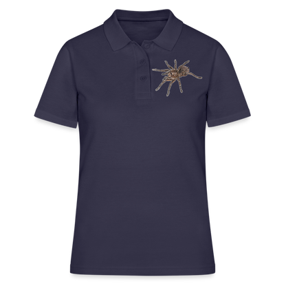 Frauen Polo Shirt Theraphosa stirmi juvenile - Navy