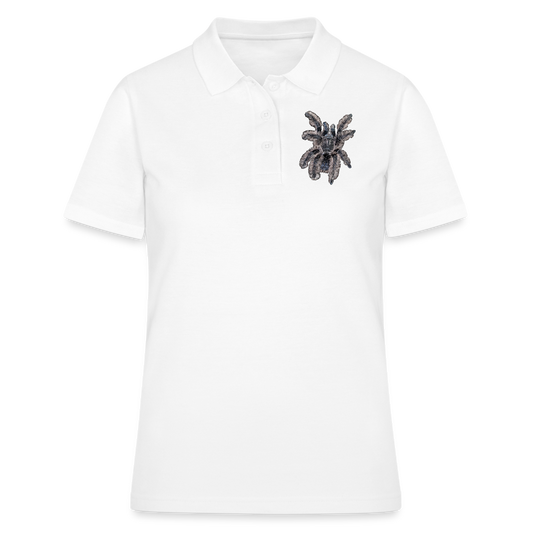 Frauen Polo Shirt Tliltocatl albopilosus - weiß