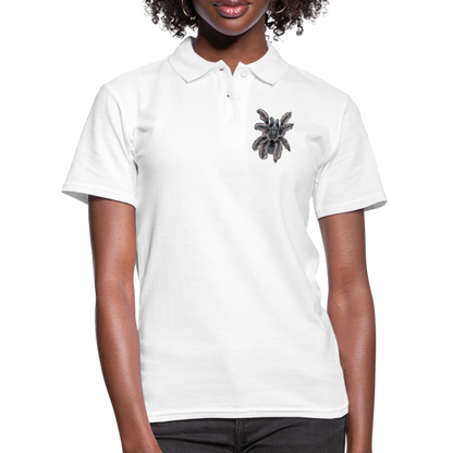 Frauen Polo Shirt Tliltocatl albopilosus - weiß