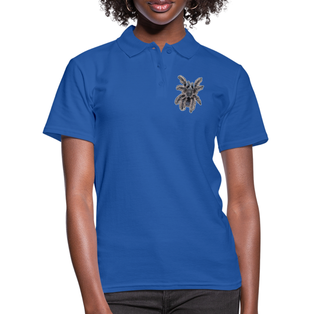 Frauen Polo Shirt Tliltocatl albopilosus - Royalblau
