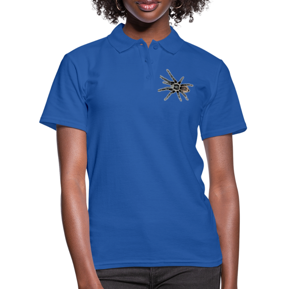 Frauen Polo Shirt Tliltocatl vagans - Royalblau