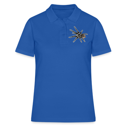 Frauen Polo Shirt Tliltocatl vagans - Royalblau