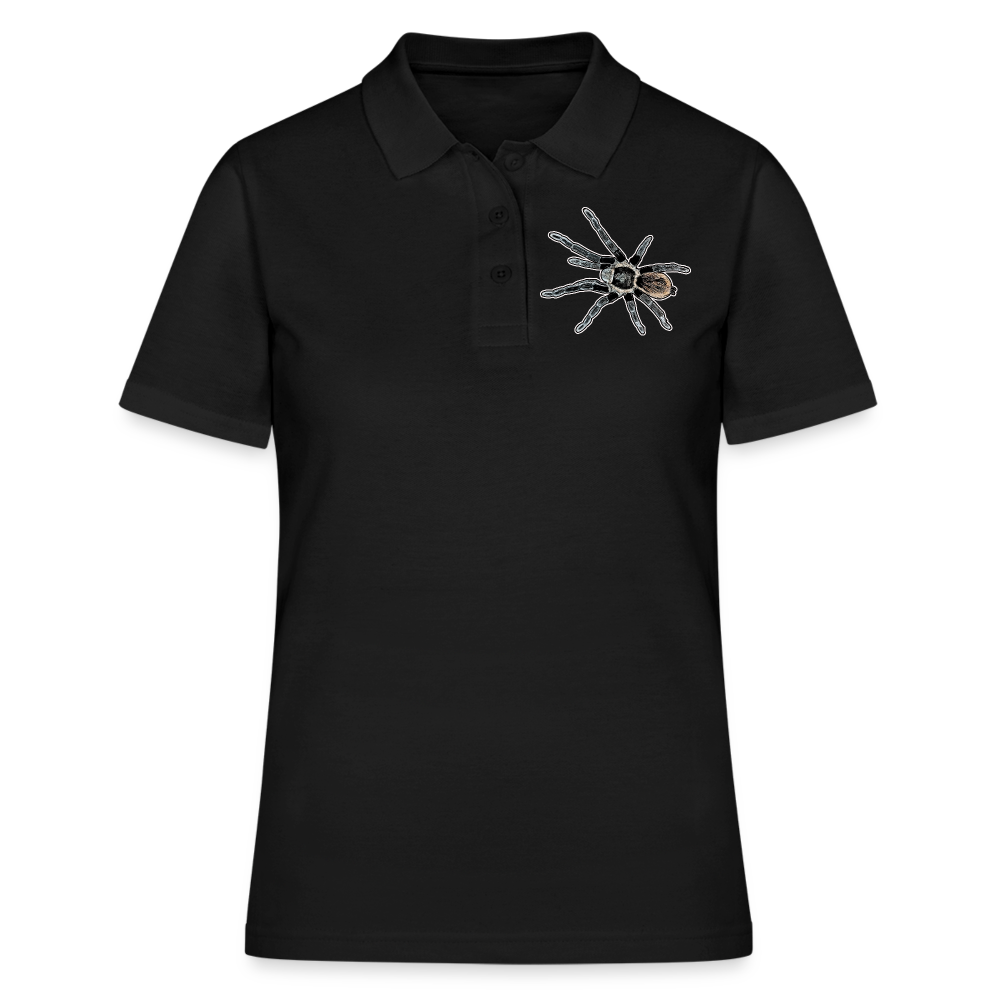 Frauen Polo Shirt Tliltocatl vagans - Schwarz