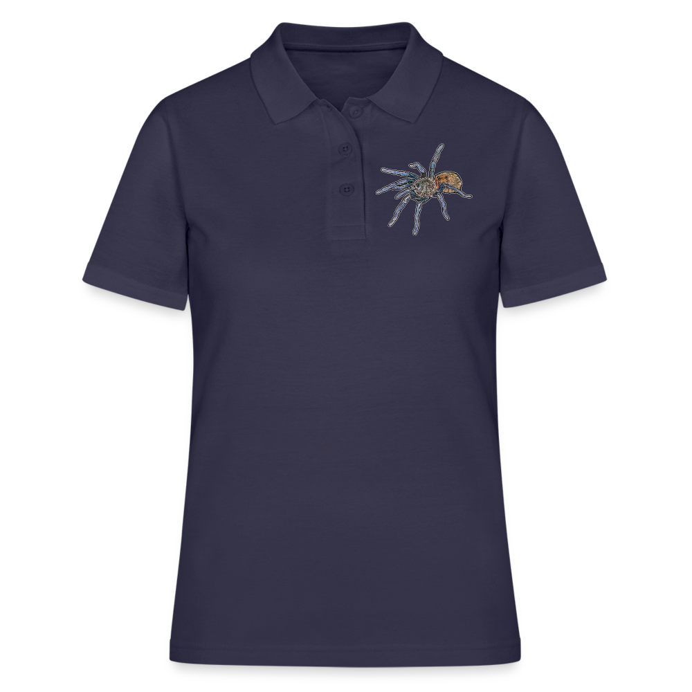 Frauen Polo Shirt Chromatopelma cyaneopubescens - Navy
