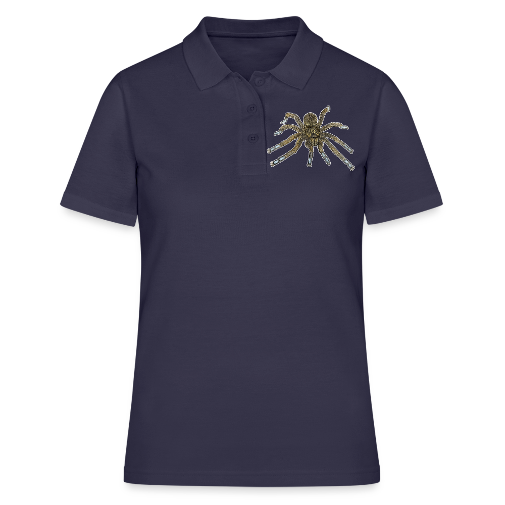 Frauen Polo Shirt Idiothele mira - Navy