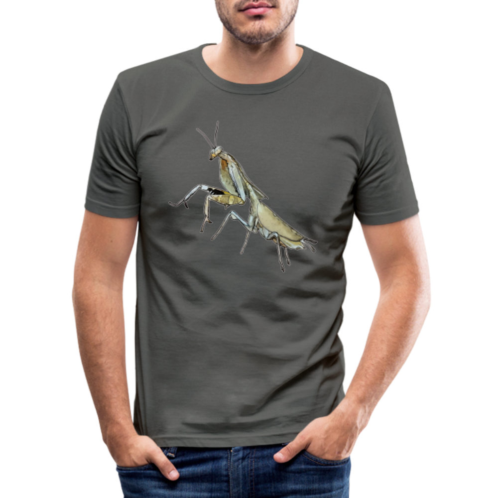 Männer Slim Fit T-Shirt Deroplatys truncata female - Graphite