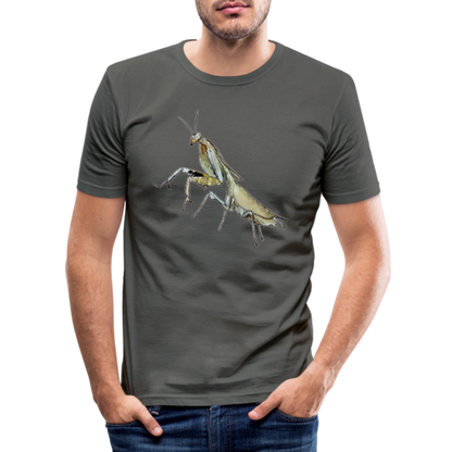 Männer Slim Fit T-Shirt Deroplatys truncata female - Graphite
