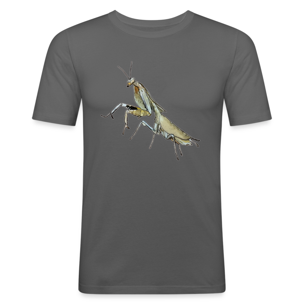 Männer Slim Fit T-Shirt Deroplatys truncata female - Graphite