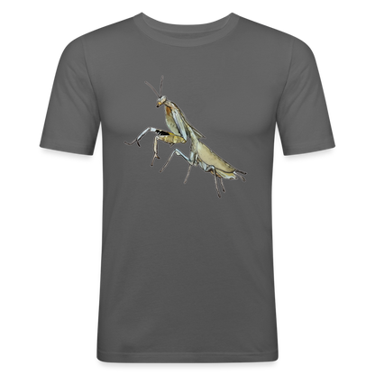 Männer Slim Fit T-Shirt Deroplatys truncata female - Graphite