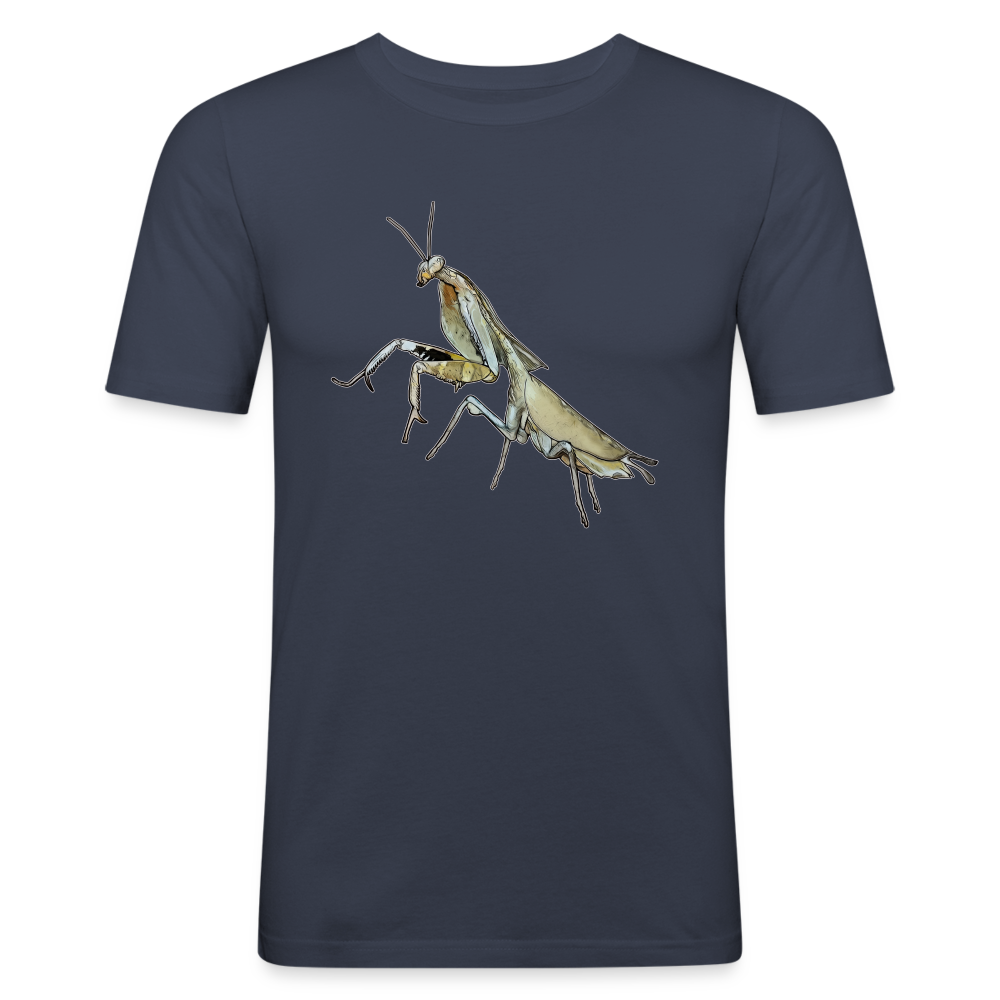 Männer Slim Fit T-Shirt Deroplatys truncata female - Navy