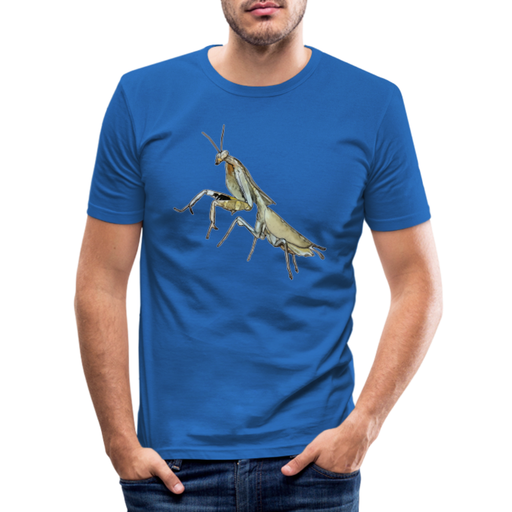 Männer Slim Fit T-Shirt Deroplatys truncata female - Königsblau