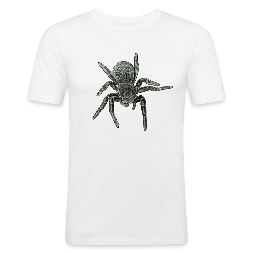 Männer Slim Fit T-Shirt Eresus walckenaeri - weiß