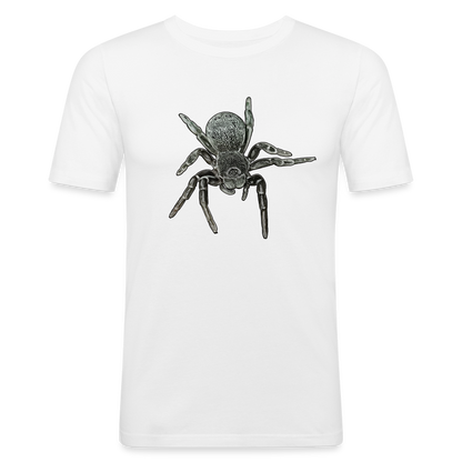 Männer Slim Fit T-Shirt Eresus walckenaeri - weiß